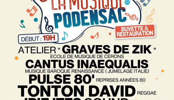 38ème Fête de la Musique de (Podensac)